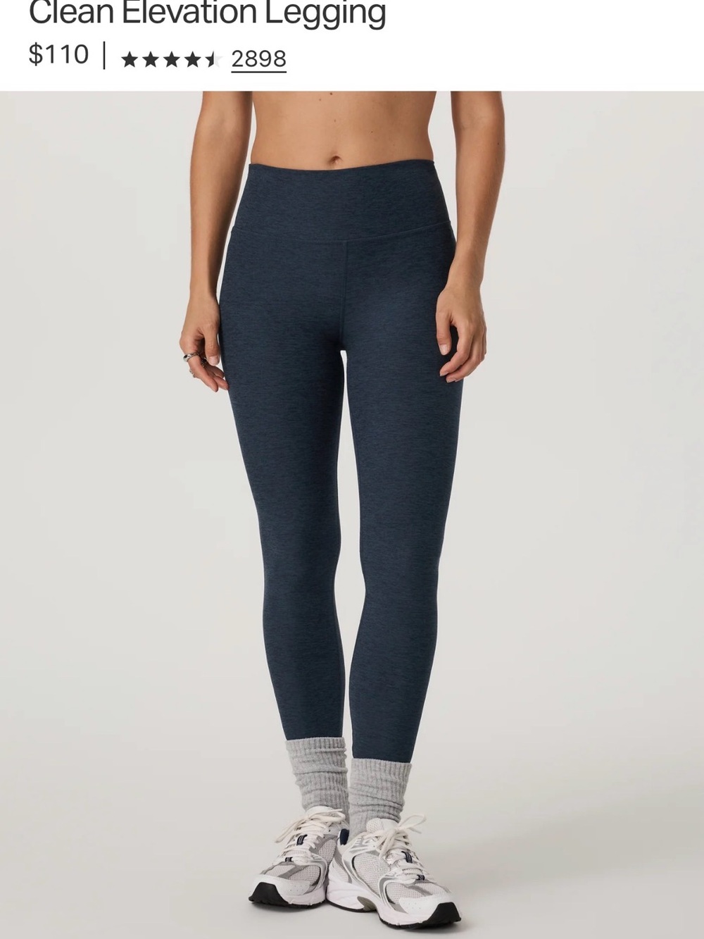 Vuori Clean Elevation Legging - Midnight Heather ( XS)